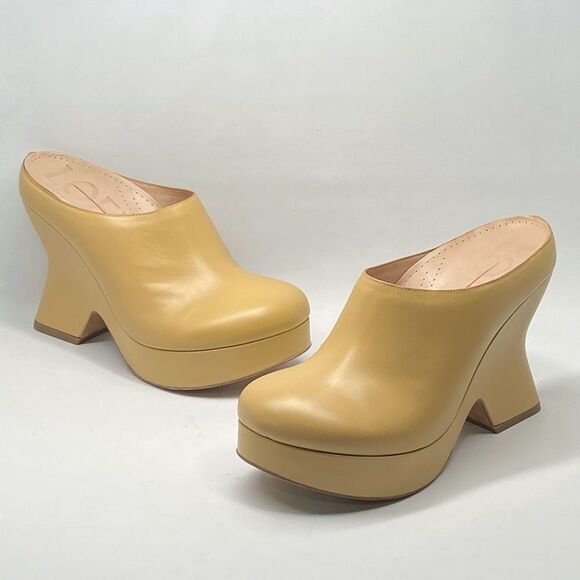 Loewe Terra 100 leather platform clogs size 37 - Picture 12 of 16